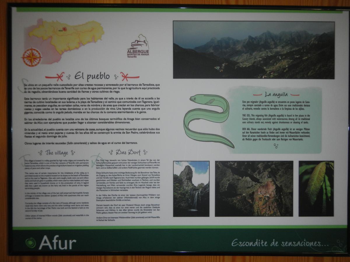 Albergue Montes De Anaga El Bailadero Dış mekan fotoğraf